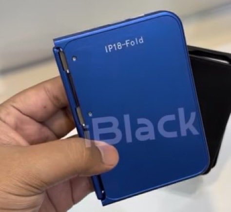 rincondemellis's tweet image. Nuevas imágenes del próximo iPhone Plegable de Apple:

#apple #android #iphone