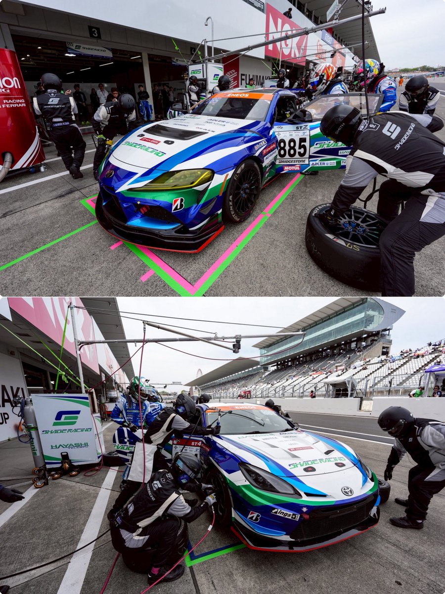 スーパー耐久 Rd.2 鈴鹿 884号車 2戦連続のポールトゥウィン👑 885号車