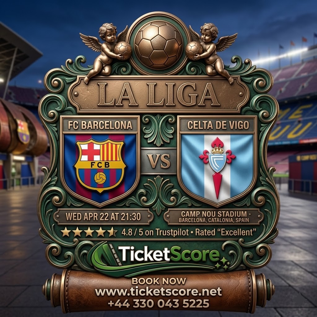 Ticketscoree's tweet image. Big night!
Don’t miss the action.
Secure your seats now with TicketScore and be part of the experience live from the stands.
Visit at : ticketscore.net
WhatsApp at : +44 330 043 5225
#TicketScore #LaLiga #booknow #realmadrid #barcelona #football