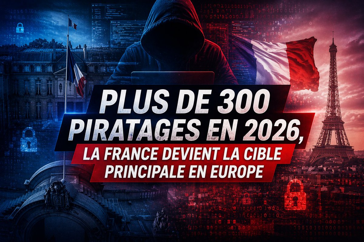 🔴 La France est le pays le plus piraté d’Europe, et nous serons bientôt contraints de scanner notre identité..

Plus de 300 services compromis et des centaines de millions de données exposées : une explosion sans précédent qui fait de la France la cible principale du cybercrime
