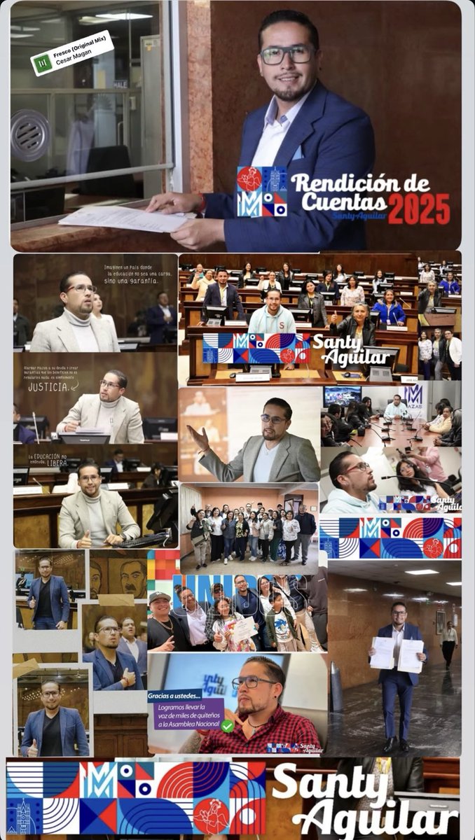 SantiTeamEC's tweet photo. Rendición de cuentas 2025 https://t.co/Zj02X8aOBg