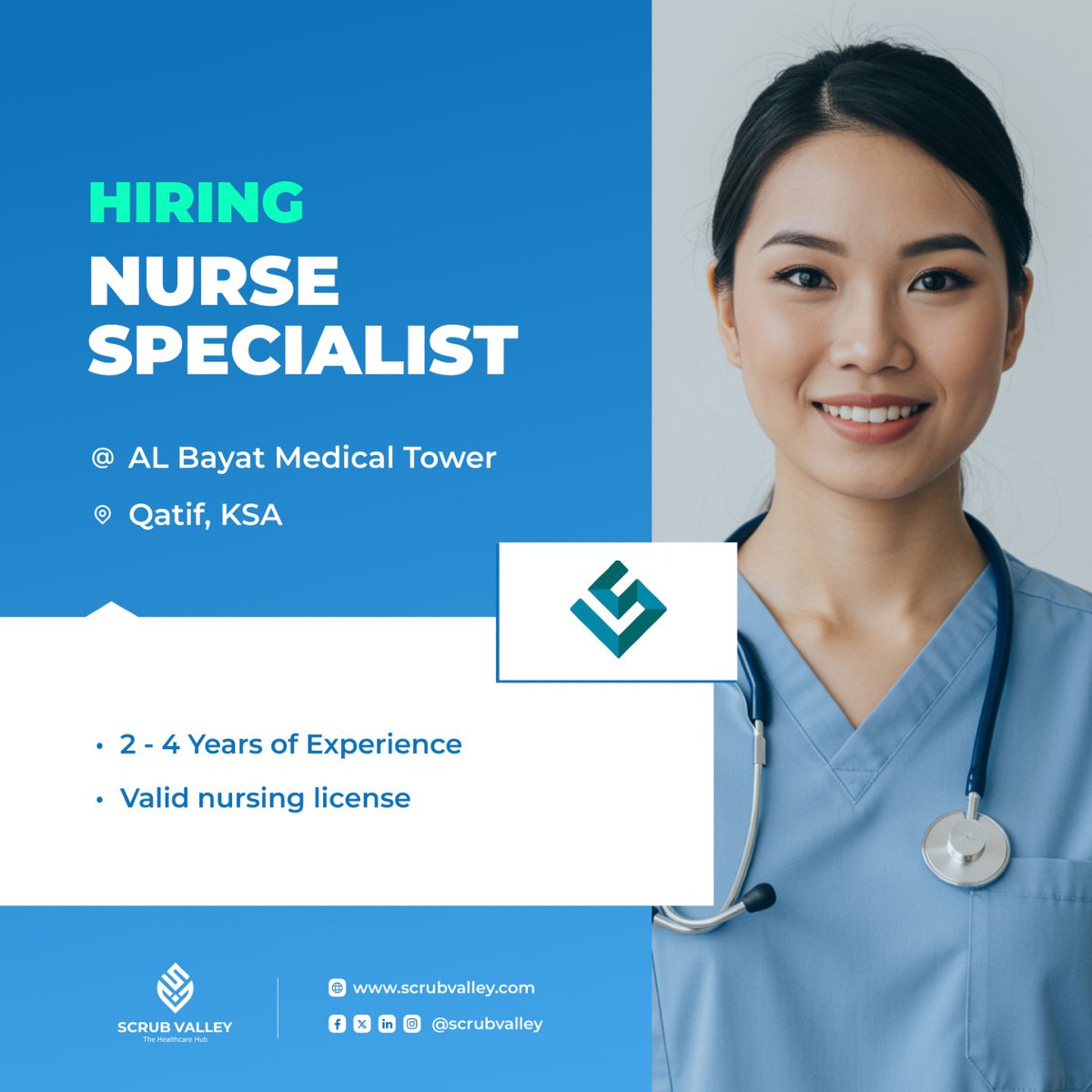 Al Bayat Medical Tower is looking for a dedicated Nurse Specialist in General Nursing to deliver high-quality, patient-centered care.

This role is built for nursing professionals who are passionate about clinical excellence — assessing patients with precision, working within