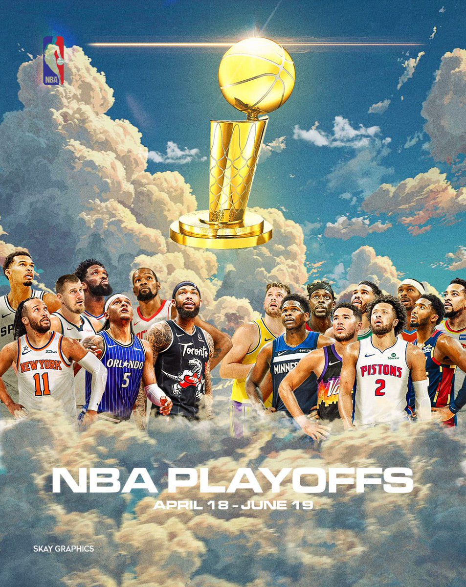 AFC_SKAY's tweet photo. Playoff mode: activated. Every possession matters. ππ₯
#NBAPlayoffs #NBADesign #Basketball #GameTime #HoopsCulture #PlayoffEnergy #NBA https://t.co/Br8gMrgF9M