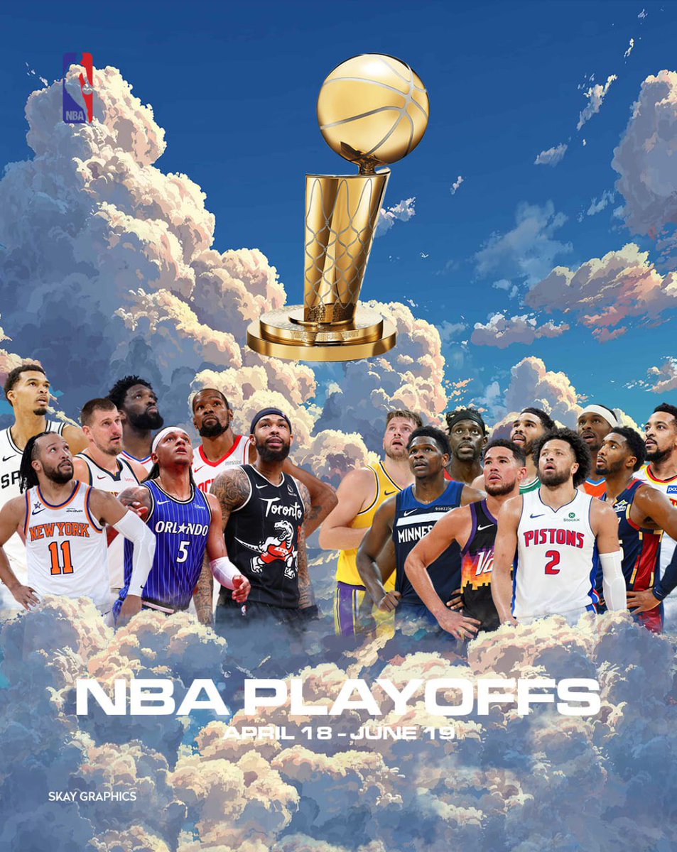 AFC_SKAY's tweet photo. Playoff mode: activated. Every possession matters. ππ₯
#NBAPlayoffs #NBADesign #Basketball #GameTime #HoopsCulture #PlayoffEnergy #NBA https://t.co/Br8gMrgF9M