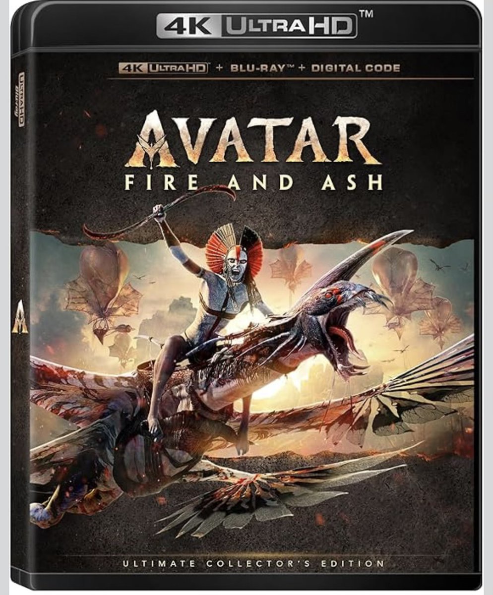 _mrchaturvedi's tweet image. #AvatarFireAndAsh is coming to Blu-Ray in 1.85:1 Aspect ratio on May 19, 2026. 

#PhysicalMedia