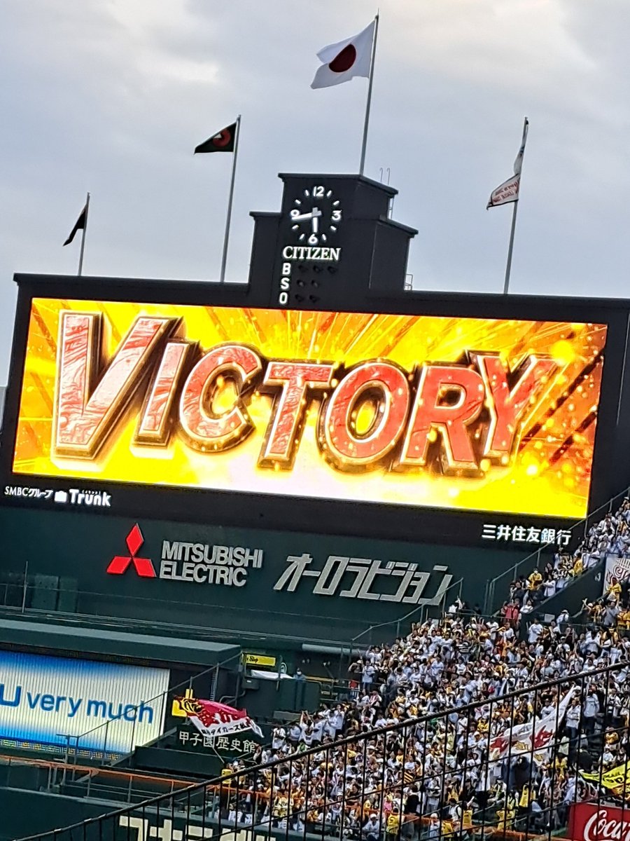 いい試合だったなぁ🐯✌