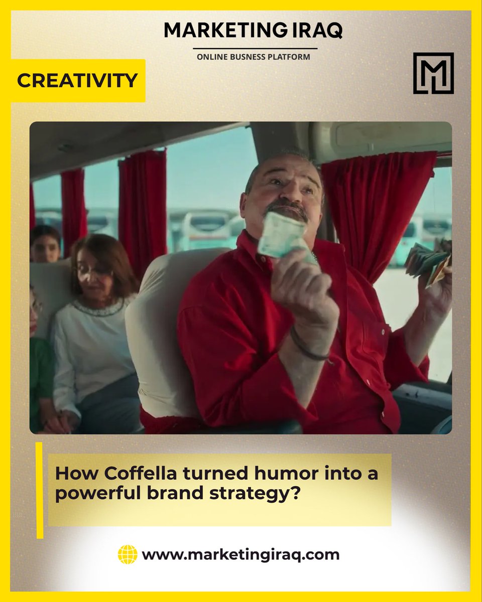 marketingiraq's tweet image. How did Coffella turn local humor into a powerful marketing strategy?
Discover the full campaign analysis through attached 

marketingiraq.com/en/creativity/…

#marketingiraq #Creativity #Advertisement #Marketing #iraq #coffee