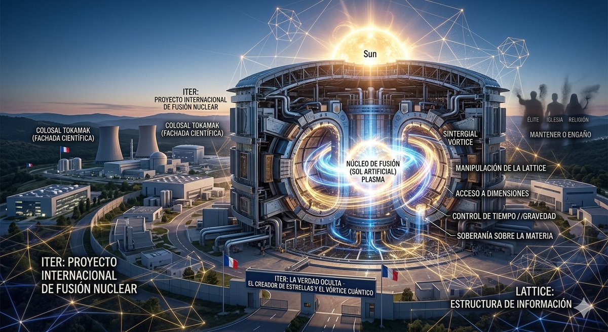 Eva_theoracle's tweet image. #CleanEnergy #QuantumField #Sovereignty #Future #ITER #EVA