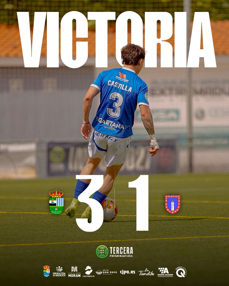 PueblaEF's tweet photo. 🏁 FP: @PueblaEF 3-1 @AtcoPueblonuevo 

⚽️ Castilla
⚽️ Raúl Amaya
⚽️ Poti

🗣️ #TuAlientoNuestraFuerza
💪 #VMP | #EFP ‘A’ 🔵⚪️ https://t.co/cn70gaWhYU