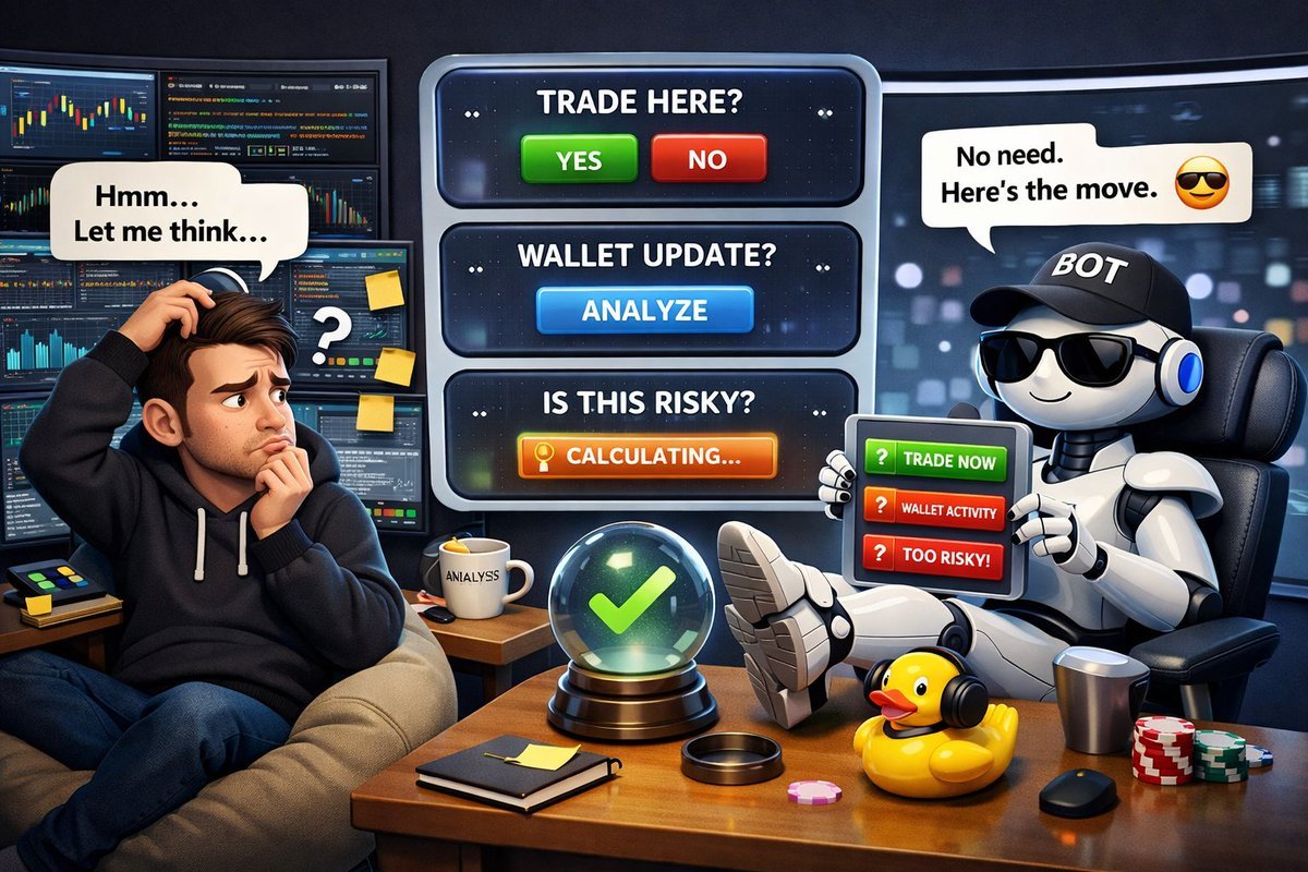 Crypto UX today:

• 5 dashboards
• 3 block explorers
• 12 tabs open
• still not sure what your wallet is doing

<a href="/HermesSubnet/">Hermes | SN82</a>  (SN82) looked at this and said:
“What if you just asked a question instead?”

With Hermes Pilot, the shift is pretty clear:

From → digging through