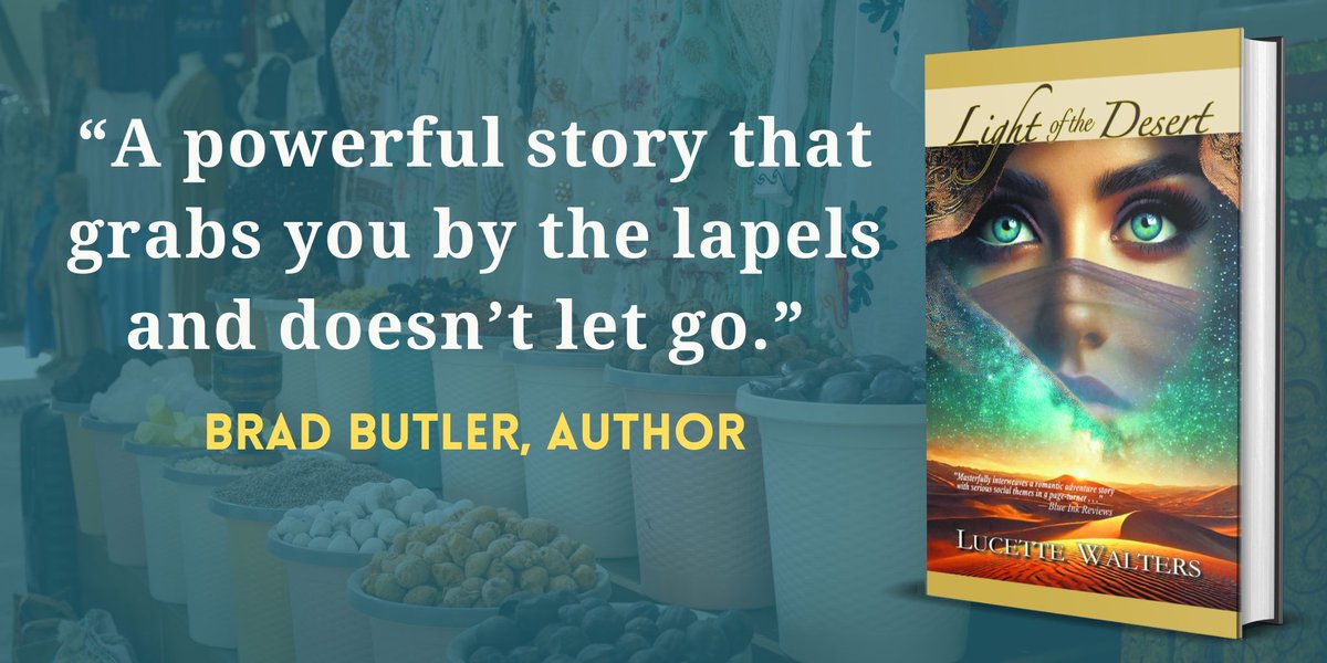 AuthorNetwork's tweet image. John Kelly of the Detroit Free Press calls Light of the Desert “cinematic” and “emotionally powerful.” Walters earned every word through a life shaped by danger and displacement. a.co/d/03pZ3gVD #bookstagram #books #reading #booklover #WomensRights #HumanRights