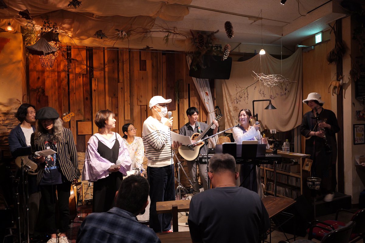 恒例のエンディングセッションも
春らしい選曲でよかったな
（実際の天気は初夏みたいだったけど）