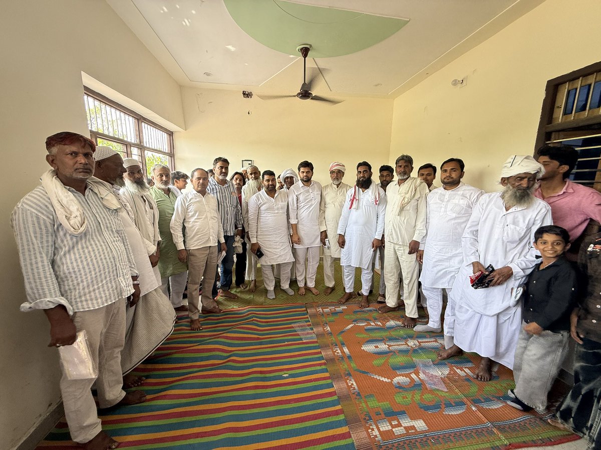 आज गाँव छारोड़ा, पाटूका, सांचोली, आली मेव और चंदेनी में अपनों के बीच सुख-दुख में शिरकत की।