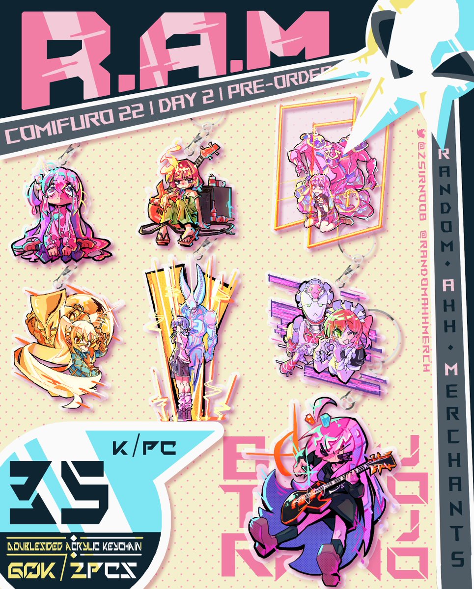 zSirNoob's tweet photo. [🔁 &amp; ❤️are appreciated!]
Circle@RandomAhhMerch
Hi! My Comifuro 22 Pre-Orders are Open! (•̀ᴗ•́ )ゞ
📍   Pick-Up Day-2 (17 May)
📍   Table: J-57b
📅 PO Period: 19/4 - 4/5
🔗 https://t.co/AGT4zYB5x6
🎨 Bocchi The Rock, Jojo’s Bizarre Adventure
#comifuro22 #cf22catalogue #CF22 https://t.co/KQZRTjGYcl