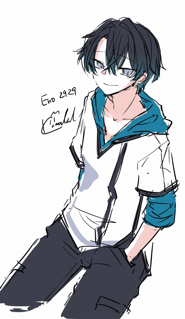 上水流くんの夏服こんなでえぇか‥ 