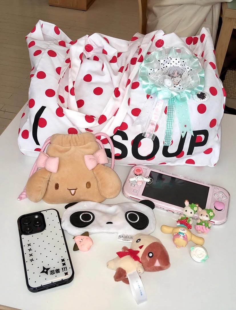 bambixstore's tweet image. #pre - Tomato bag 💘 ༊ * • 
กระเป๋าใบใหญ่ จุของได้เยอะมาก 🦌♥️

♡ price : 1,500 บาท ( air ) ♡
( free shipping )

#พรีออเดอร์เกาหลี #พรีเกาหลี #ตลาดนัดsanrio