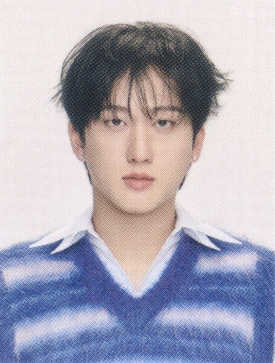 bangchan, lee know, changbin and hyunjin - id photo set A scan bangchan, lee know, changbin and hyunjin - id photo set A scan