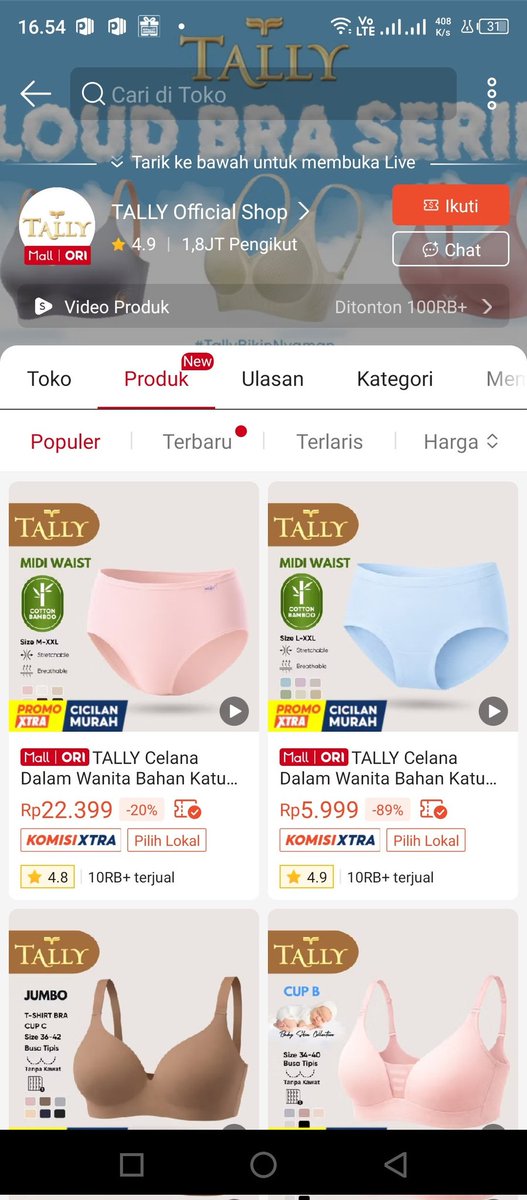 fitbyilen's tweet photo. Cewek harus tau ini 😭‼️

Ternyata bahan celana dalam itu ngaruh banget ke rasa nyaman &amp; kebersihan area sensitif 💗

Bamboo cotton = sorella, tally
Cotton = pierre cardin
Tencel = nathalie
Pure cotton = sorex https://t.co/hebK7Td8ab