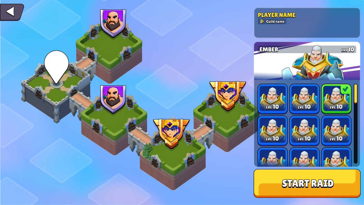 Better intel = Better rewards!

Fableborne’s upcoming pre raid screen lets you scout the base, spot key defenses, and choose your hero with more clarity before entering battle.

Do you go in with a plan or adapt on the fly?