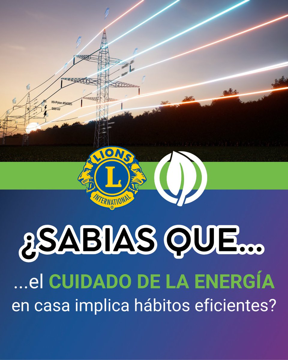 LeonesDistritO3's tweet photo. 💡 Cuidar la energía en el hogar es cuidar el planeta
Pequeñas acciones cotidianas pueden marcar una gran diferencia en el consumo energético y en el impacto ambiental.
#FuturoSostenible #LeonismoArgentinoenAcción #SemanaDeServicio https://t.co/Kximke900V