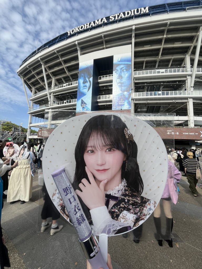 hrk_817_'s tweet photo. まだ嵐の余韻が抜けてないけど初のイコラブライブめっちゃ楽しかった！
ラスト参戦からの初参戦のギャップ笑
#イコラブ8周年ツアー https://t.co/Qw7BdzUqhh
