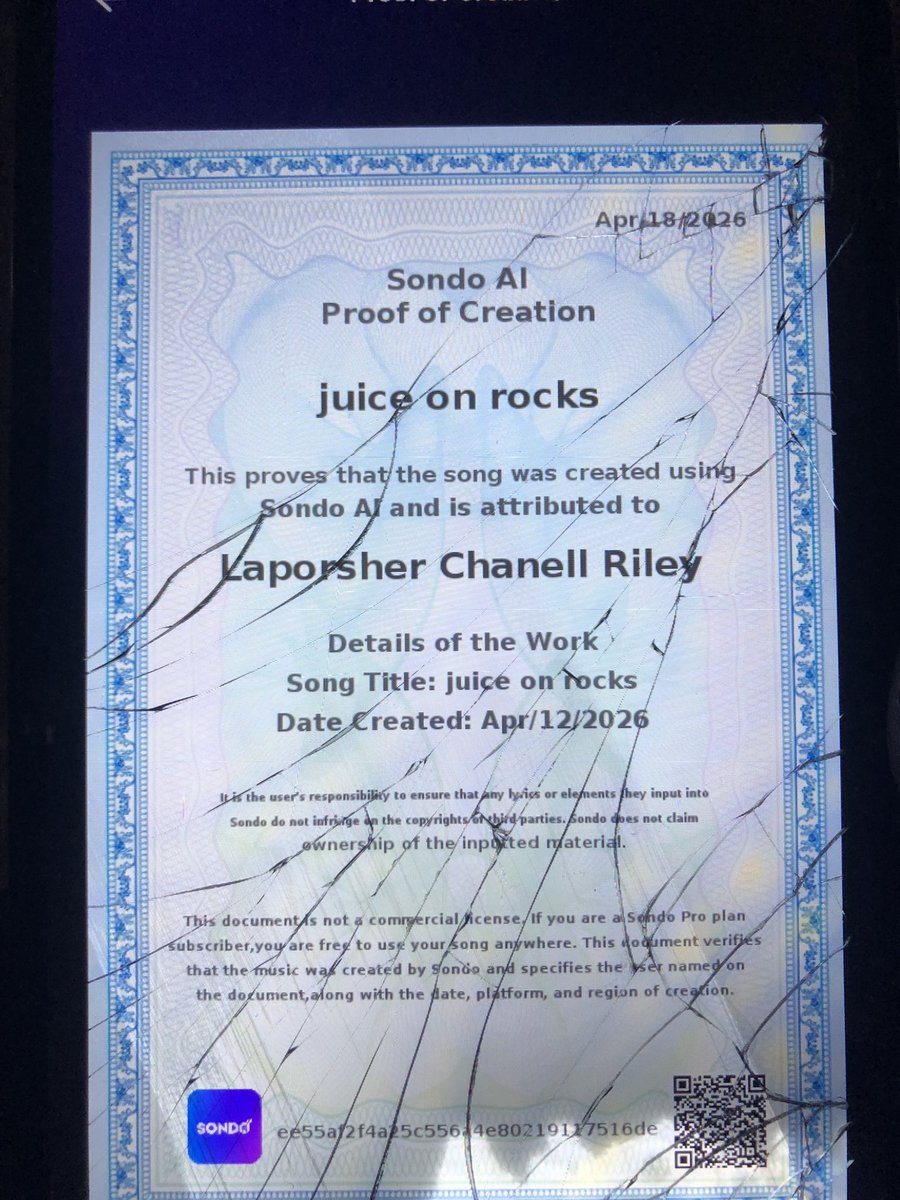 KingShem123's tweet image. Success thanks my first Ai was a masterpiece (music of art). #fyp #music #Ai