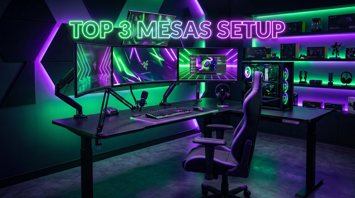 IaOrdenadores's tweet photo. ¿Tu mesa tiembla al teclear o es un nido de cables imposible de ocultar? 🤦♂️
🥇 FlexiSpot E6 Max (Elevable)
🥈 VALK Skuld (Gamer purista)
🥉 BEXEVUE (Espacio en L)
👇
🔗 https://t.co/I1TP3O5cB2
#SetupGamer #Teletrabajo #PCGaming #Escritorio https://t.co/j1jBQgQVTB