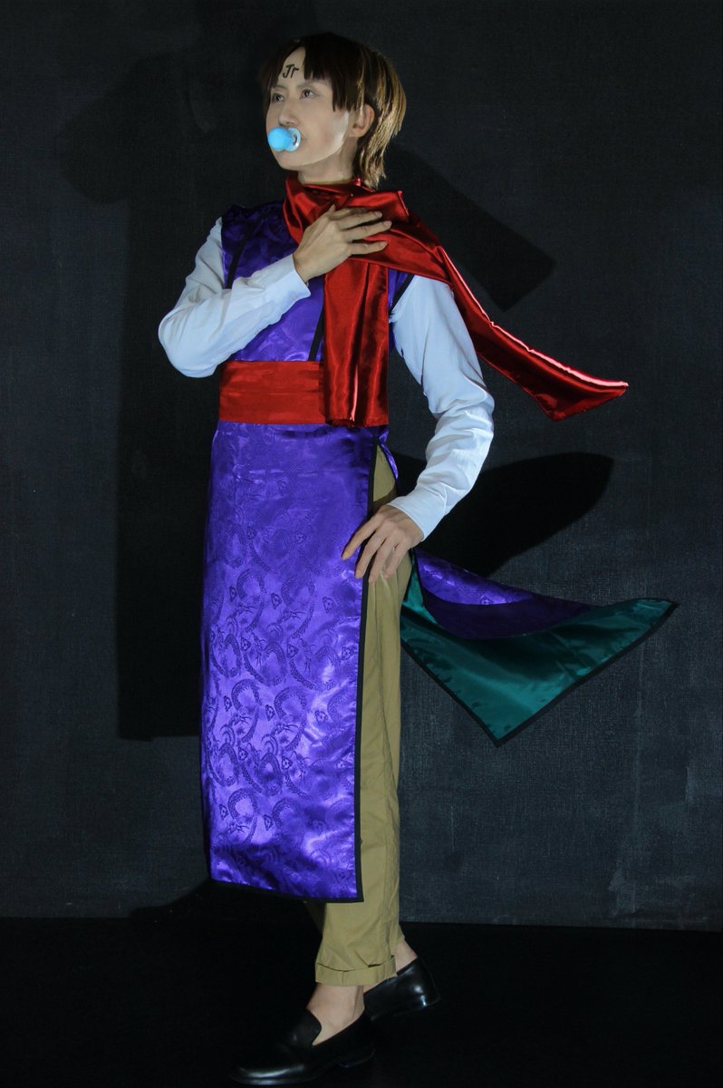 【cosplay】
幽☆遊☆白書
コエンマ(人間界ver.)

久しぶりにお会いして撮影して頂きました！影とひらみがいい感じ✨

撮影：蒼汰さん
 #幽白暗黒武術会併せ0404