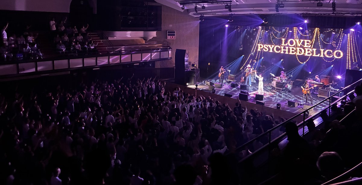LOVE PSYCHEDELICO 25th Anniversary Tour🎉 岡谷鋼機名古屋公会堂 LOVE PSYCHEDELICO 25th Anniversary Tour🎉 岡谷鋼機名古屋公会堂