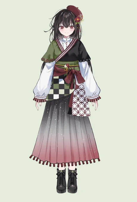 立ち絵&amp;衣装デザイン担当させていただきました! よろしくお願いいたします