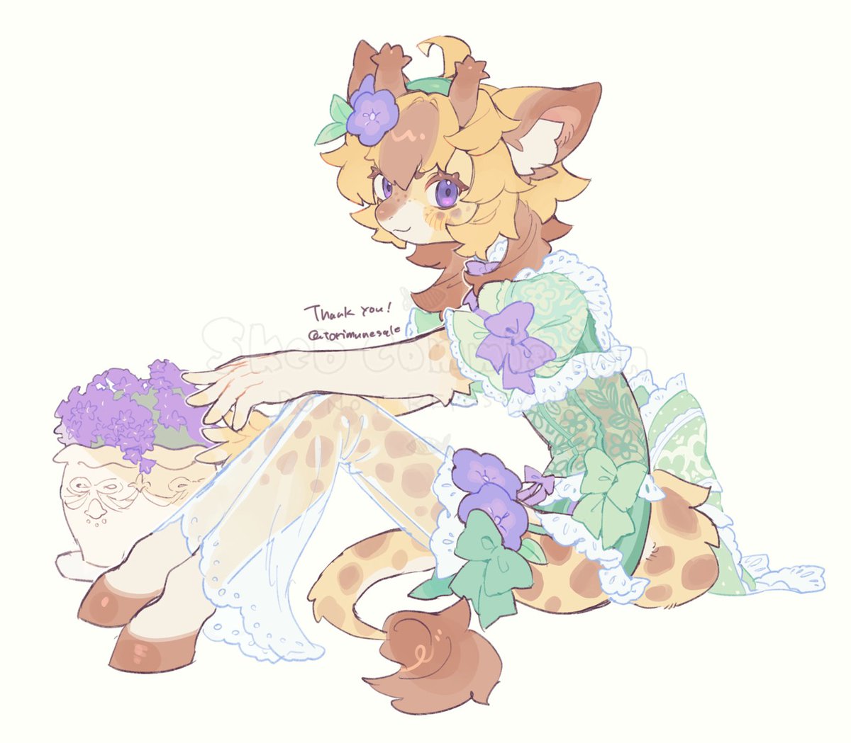 とりせもも tweet media