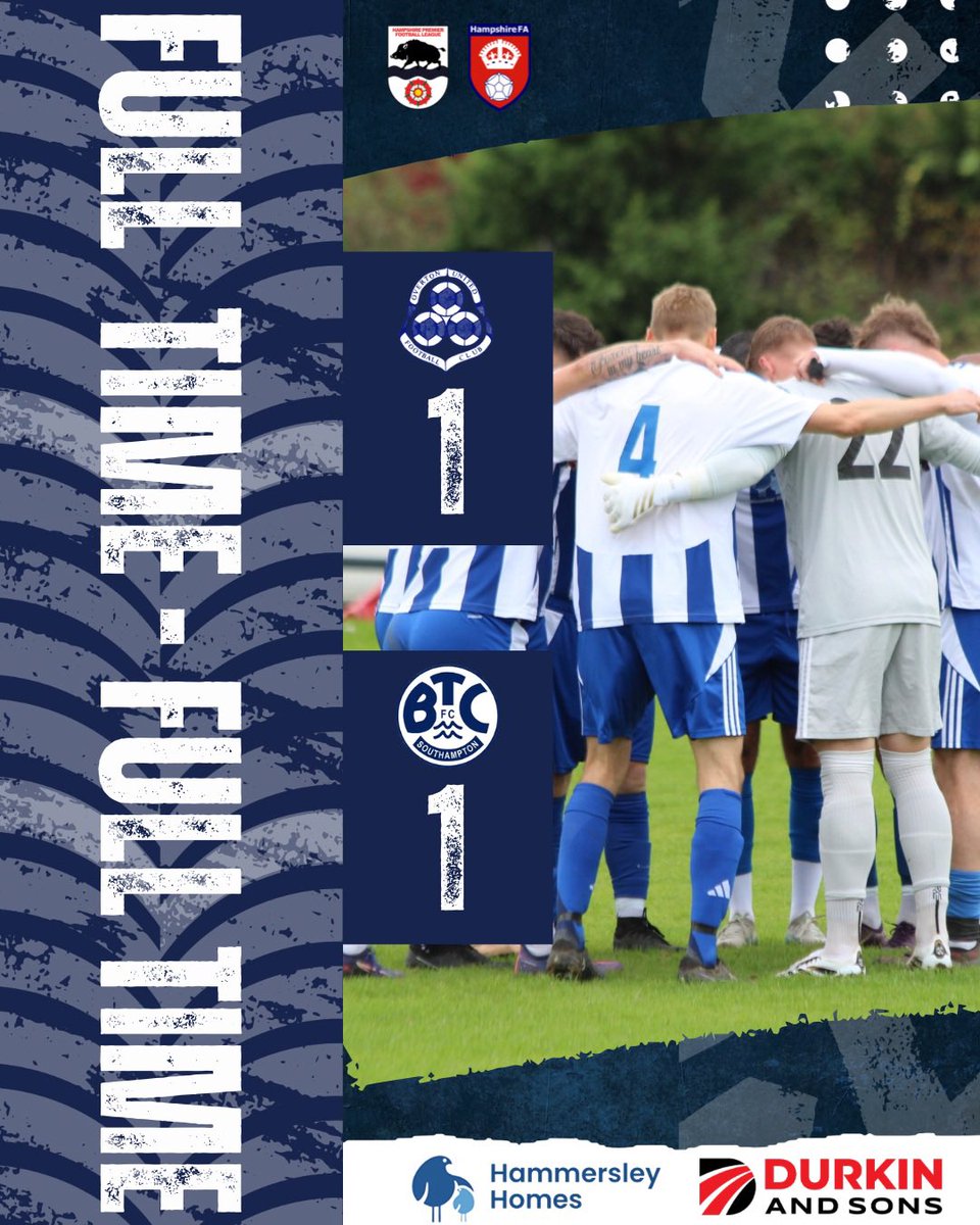 btcsotonfc's tweet photo. 🟦 WEEKEND ROUND-UP 🟦

Points shared.

Down to 10 men for the final 35 after a red, but the lads showed real grit. Both sides scored from the spot, before a late equaliser denied us.

Great to have players back - plenty to build on 💪

🤝 1-1 vs @overtonunited 
⚽️ Kieran Winman https://t.co/pRVvxE335a