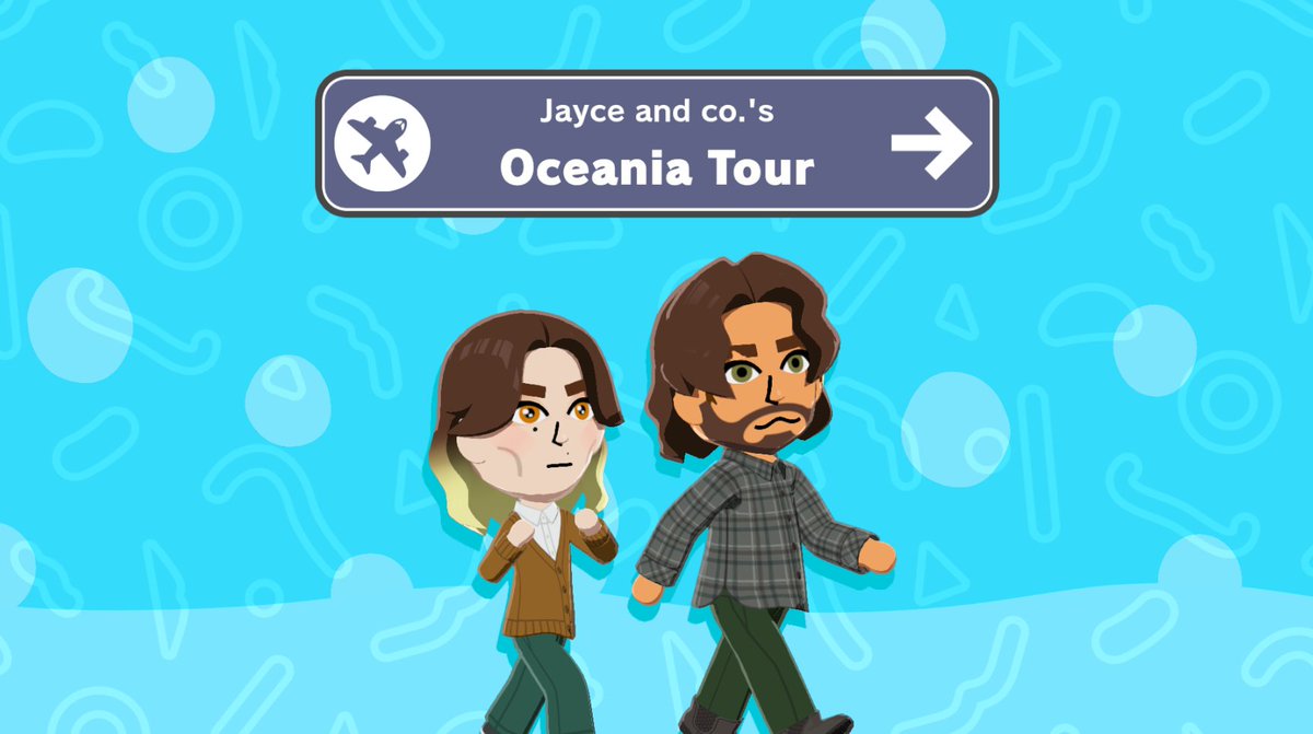 because everyone is showing their mii's, here are my jayvik miis too 🩷🩷
