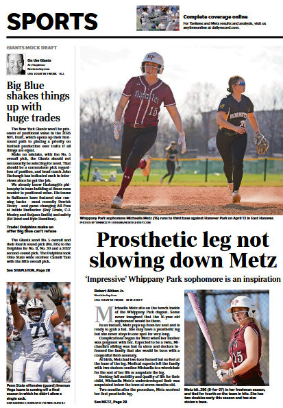 dailyrecordspts's tweet image. Stories you can't find anywhere else, @dailyrecord Sunday print and always online! dailyrecord.com/story/sports/h… #DR @APSE_sportmedia #NJSoftball