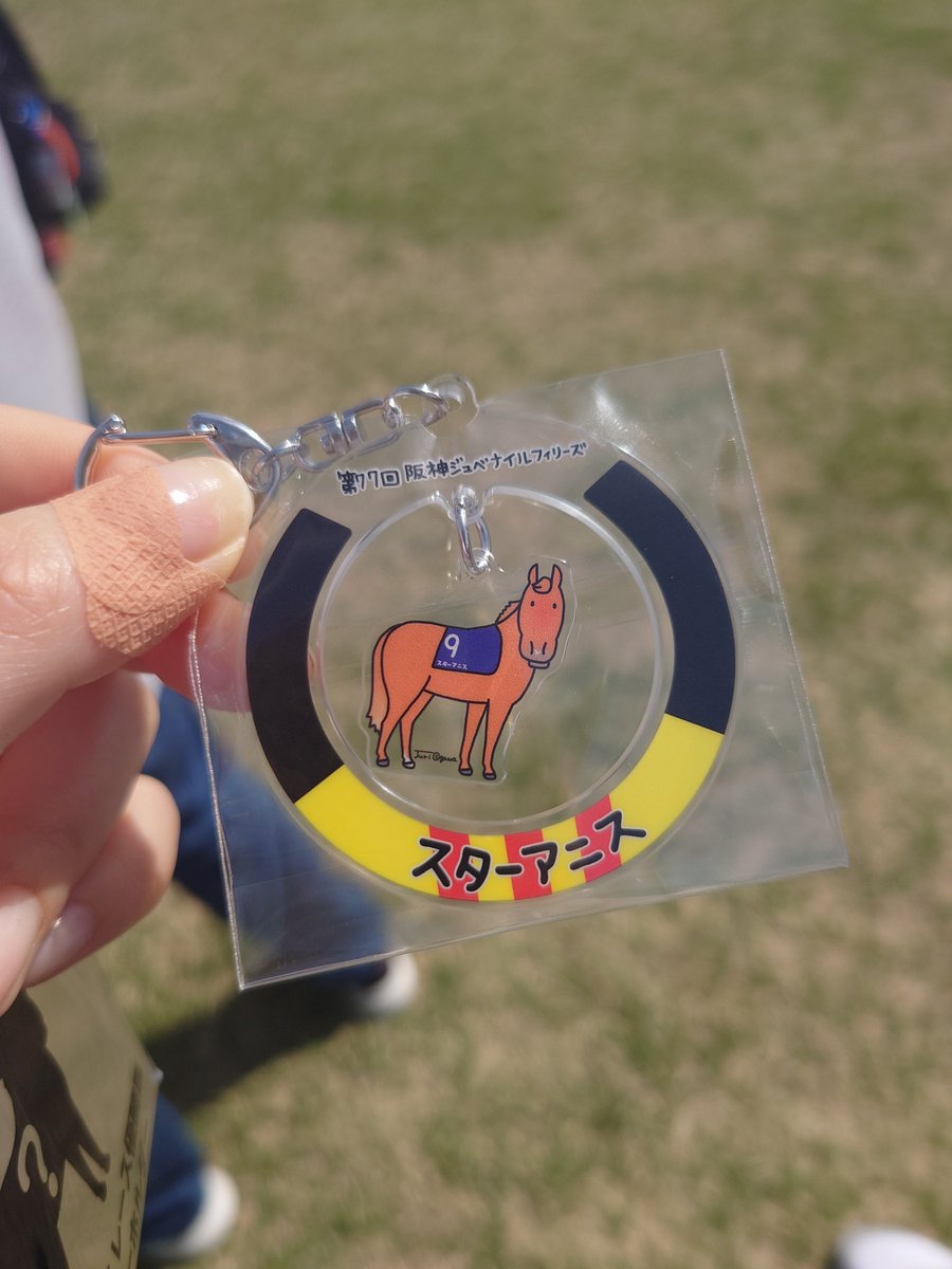 ウェルカムチャンス当たった！スターアニスちゃん！！クオカードもスターアニスちゃん当たったし馬券買ってるし推せと言う事！！？