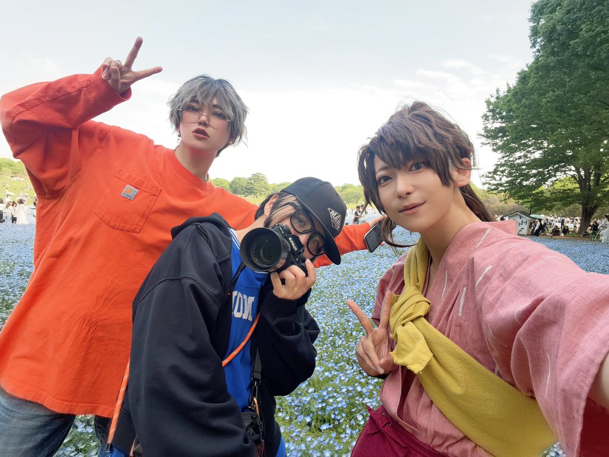 羽琉ちゃんの個撮に乗っからせてもらって、はるとんにポトレ撮ってもらってきた〜！✌️
羽琉ちゃんがiPhoneで撮ってくれた写真の撮れ高がやばい。

暑い中2人ともお疲れ！！1日楽しかったぁ！🥳