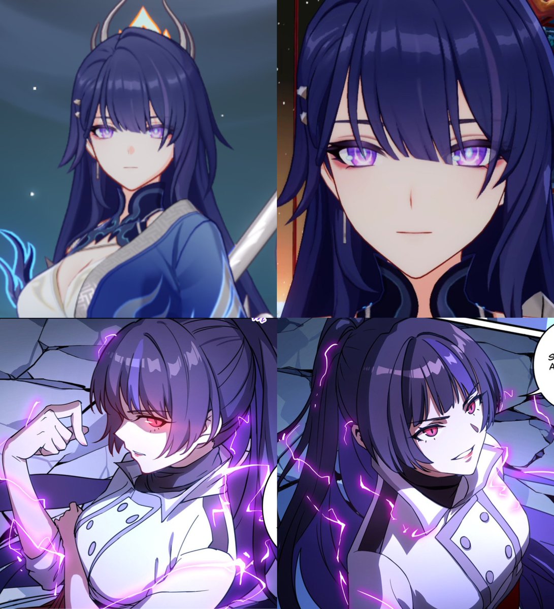 Love that xdc mei has a streak of lighter colored hair like herrscher of lightning persona did in ae invasion