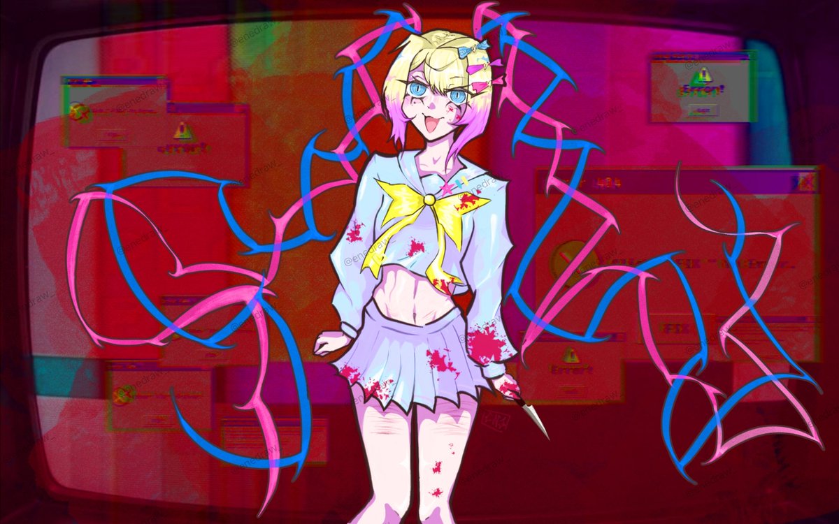 ene_tatt's tweet photo. Hice este fanart de K Angel después de una crisis existencial sobre mi capacidad artística, dadme cariñín que todavía no se si valgo para esto del todo (⁠╥⁠﹏⁠╥⁠) https://t.co/dJ25Ty2PqO