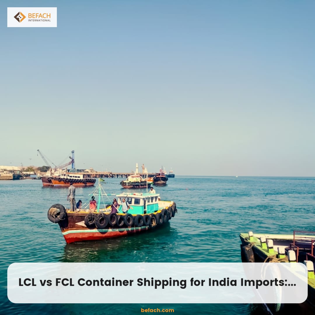 befachint's tweet image. FCL or LCL for steel imports? The DGFT just extended IMS rules through 2026. ARN compliance is mandatory for 405 products.

befach.com/blogs/lcl-vs-f…
#Befach #ContainerShipping