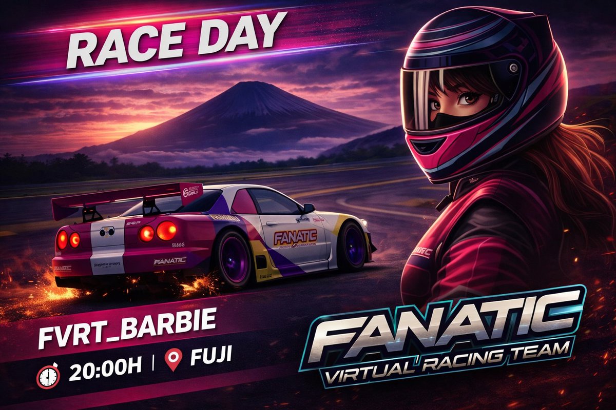 FANATIC Virtual Racing Team tweet media