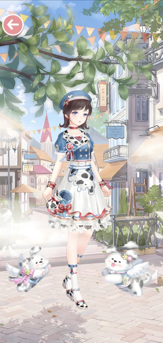 Sahua_Nikki's tweet photo. ✽ダルメシアンカフェへようこそ✽

＃ミラクルニキ
＃さふあのコーデ日記 https://t.co/YMFWOB7YcM