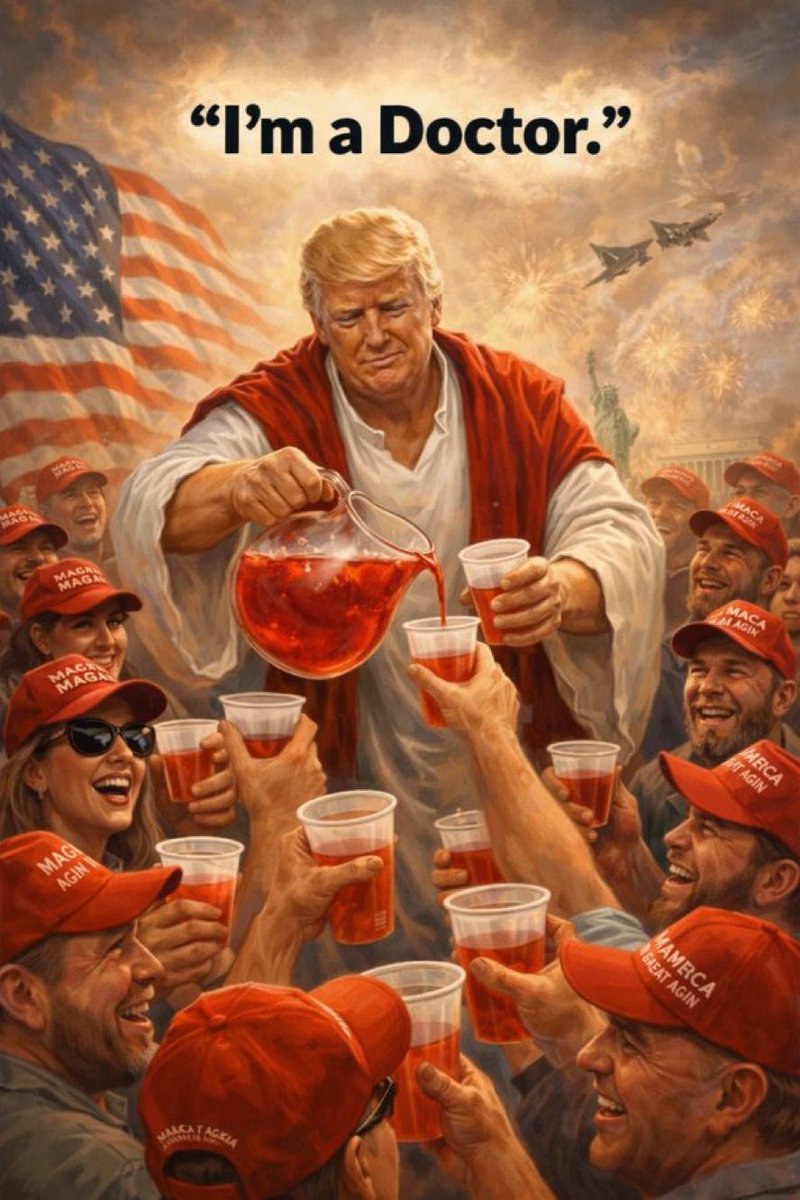 BlueHenPatriot's tweet image. Oh, great logic.

Questioning ANYTHING that Trump does makes me a Democrat?

Seek help.

You are a brainwashed cult member.

Learn to think for yourself.

#TrumpCult