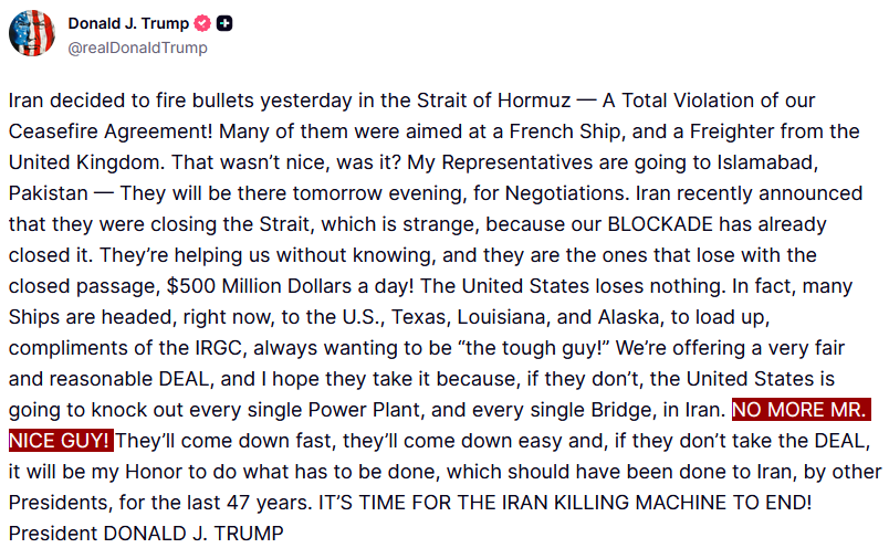 Power Plant and Bridge Day is back on the menu! 🔥🔥

"NO MORE MR. NICE GUY!"