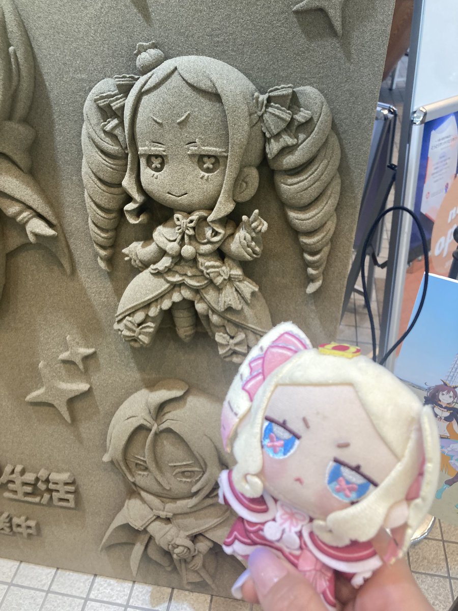 haryuryun_'s tweet image. #リゼロとっとり
#夢みなとタワー
#リゼロ #rezero

スタンプラリー初日参加〜
ベア子と一緒に( ꜆ . ̫ . ฅ)