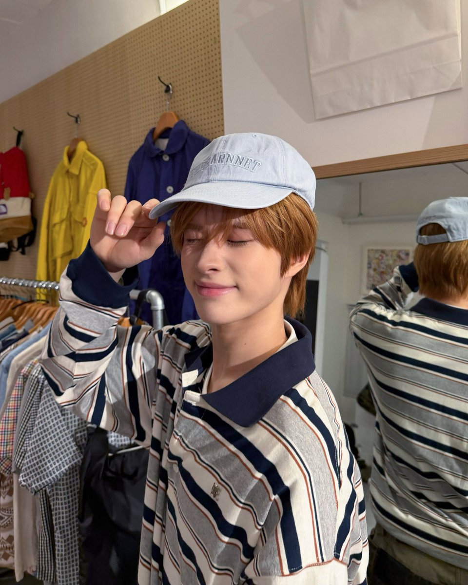 twsoutfit's tweet photo. 260419 #경민

[The Barnnet]
Washed Logo Ball Cap_Light Blue
₩48,000
🔗https://t.co/8ha0kMPWV0

[NOICE]
M COTTON LOGO STRIPED POLO SHIRT - GRAY
₩125,000
🔗https://t.co/3NKMbAlzu6

#이경민 #KYUNGMIN #ギョンミン
#TWS #투어스 https://t.co/zAclQdWs1S