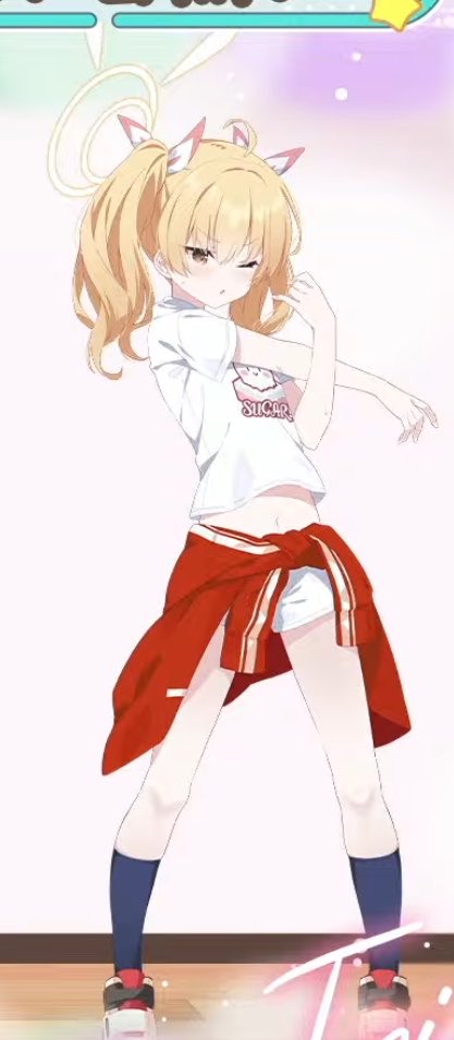 そうそう！ツンデレキャラはこう言うラフでスポーティーな服が似合うんだよ！二人ともおへそ見せちゃってさぁ！全く本当に可愛いんだから！
