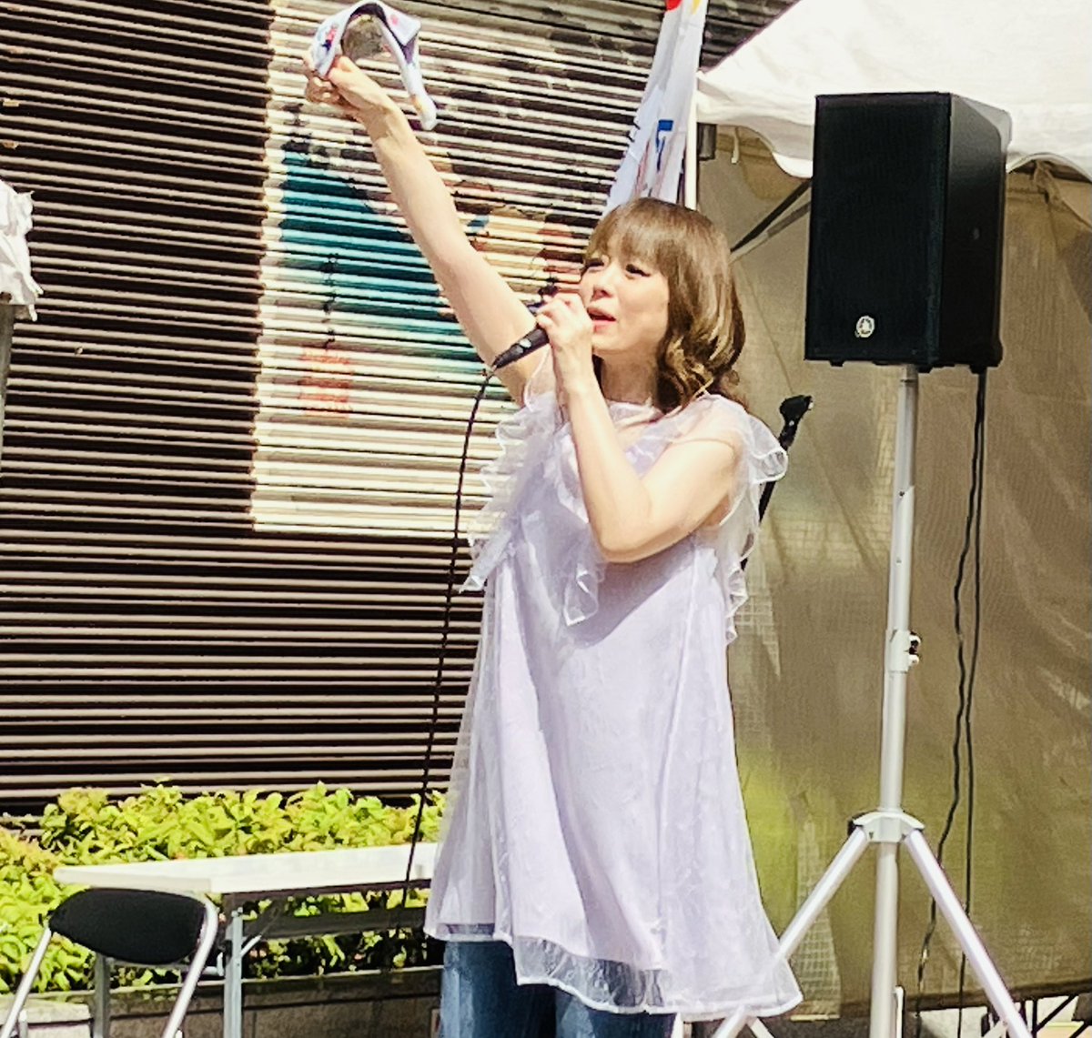 TG_ichikun's tweet photo. 今日星野奏子さんのライブへ
川崎へ行ってきました。
暑い中でしたが、お客さんは参加を促す姿勢など
流石のステージングで安心して見ていました。
今度もまた時間合ったら伺います😊
 #星野奏子 https://t.co/gjOom1TM70