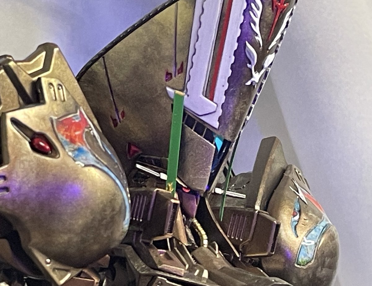 だいたい出来たんだけど。
やっぱりカメラピンぼけっぽい。私が老眼？