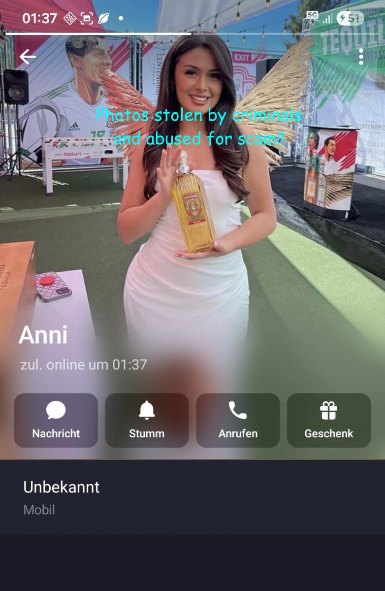 lovescamfraud's tweet image. Wenn du weitere Informationen und Fakes der gestohlenen Fotos des Bildeigentümers
suchst, so findest du diese in unserem Forum unter dem Titel:
Anni - Telegram 

#Love #Scam #Fraud #Digitaler Heiratsschwindel #419er Betrug #Fake Profile #Geldwaesche #Nigeria