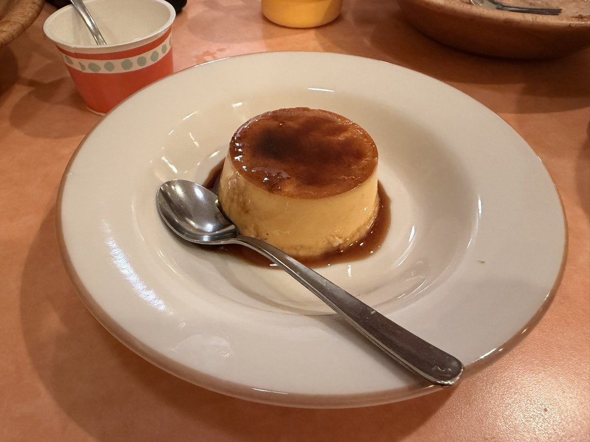 サイゼリアの綾乃プリン？
#ゆるゆり